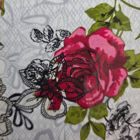 Vintage Seductivewear by Cinema Etoile Floral Lace Robe S - Picture 11 of 14